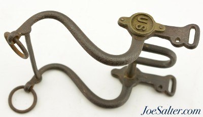 Original Civil War M1859 High Port US Cavalry Bit New Jersey - Image 3 of 8