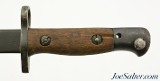 WWI British P 1907 Second Model Sanderson Bayonet with Steel Scabbard - Image 6 of 12