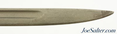 WWI British P 1907 Second Model Sanderson Bayonet with Steel Scabbard - Image 5 of 12