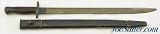 WWI British P 1907 Second Model Sanderson Bayonet with Steel Scabbard - Image 2 of 12