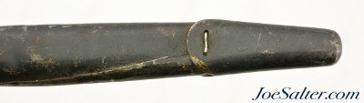 WWI British P 1907 Second Model Sanderson Bayonet with Steel Scabbard - Image 12 of 12