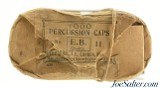 Export Eley Bros. Ld. No. 11 E.B. Quality Percussion Caps 1000 Ct. 10 Tins