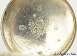 Ottoman Empire Silver Hunter Pocket Watch J-Dent - Image 2 of 8