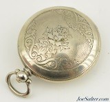 Ottoman Empire Silver Hunter Pocket Watch J-Dent - Image 5 of 8