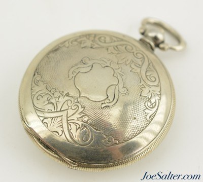 Ottoman Empire Silver Hunter Pocket Watch J-Dent - Image 4 of 8