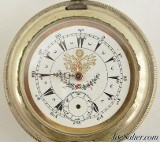 Ottoman Empire Silver Hunter Pocket Watch J-Dent - Image 3 of 8