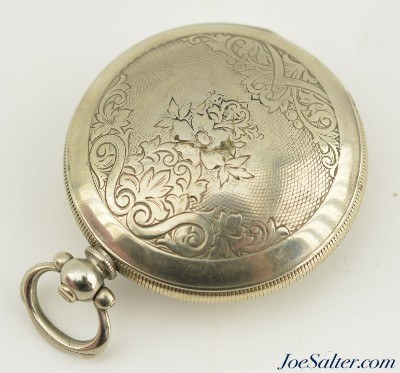 Ottoman Empire Silver Hunter Pocket Watch J-Dent - Image 5 of 8
