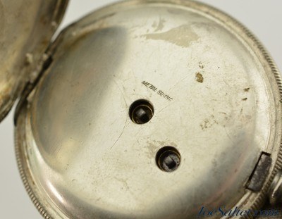 Ottoman Empire Silver Hunter Pocket Watch J-Dent - Image 7 of 8