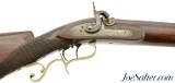 Antique New York Percussion Target Rifle by F.W. Jaehne .38 Cal - 1 of 15