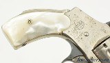 Smith & Wesson 38 Safety Hammerless 4th Model Pearl Stocks - 2 of 12