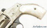 Smith & Wesson 38 Safety Hammerless 4th Model Pearl Stocks - 4 of 12