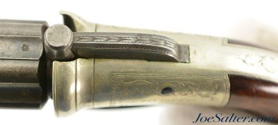 Fine British Bar Hammer Pepperbox Pistol by Thomas Wilson of Liverpool - Image 10 of 15