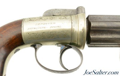 Fine British Bar Hammer Pepperbox Pistol by Thomas Wilson of Liverpool - Image 3 of 15