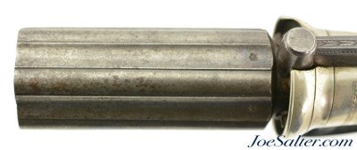 Fine British Bar Hammer Pepperbox Pistol by Thomas Wilson of Liverpool - Image 11 of 15