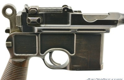 Antique Mauser Large Ring Hammer Broomhandle with Matching Shoulder-Stock Sold by Westley Richards & Co. - Image 4 of 15
