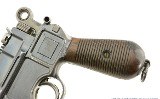 Antique Mauser Large Ring Hammer Broomhandle with Matching Shoulder-Stock Sold by Westley Richards & Co. - Image 7 of 15