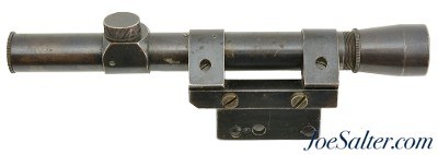 Scarce Pre-War R. Noske #1 Type A 2.5x Scope with Rare Noske Mount - Image 1 of 9