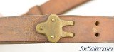 Original U.S. M1887 Springfield Trapdoor or Krag Rifle Leather Sling - 2 of 7
