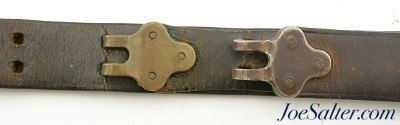 US M1907 Two Piece Leather Sling - Image 3 of 4