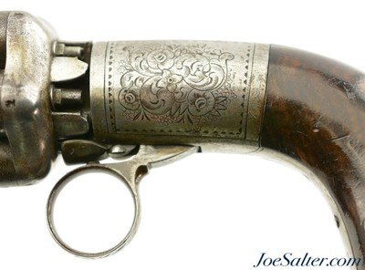 Belgian Large Bore Underhammer Pepperbox by Gilles Mariette of Liege - Image 6 of 13