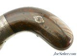 Belgian Large Bore Underhammer Pepperbox by Gilles Mariette of Liege - Image 5 of 13