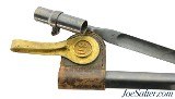 Original US M1873 Trapdoor Socket Bayonet and Scabbard with Frog - 1 of 9