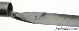 Original US M1873 Trapdoor Socket Bayonet and Scabbard with Frog - 4 of 9