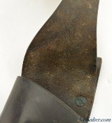 US M1892 WWI Revolver Holster Unit Marked - Image 6 of 6