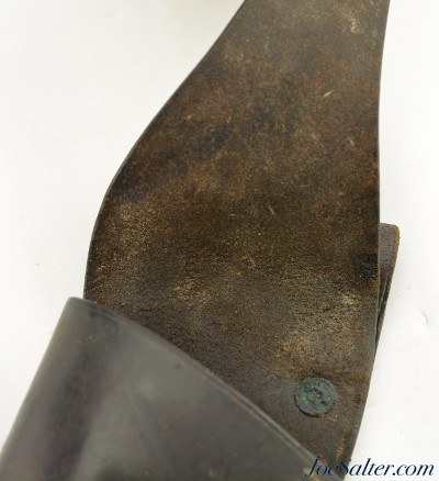 US M1892 WWI Revolver Holster Unit Marked - Image 6 of 6