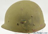 Korea - Vietnam Era M1 Helmet with Liner - Image 8 of 12