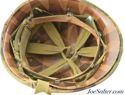 Korea - Vietnam Era M1 Helmet with Liner - Image 5 of 12