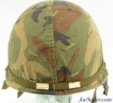 Korea - Vietnam Era M1 Helmet with Liner - Image 3 of 12