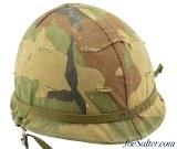 Korea - Vietnam Era M1 Helmet with Liner - Image 1 of 12