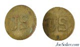 US Civil War Era Calvary Bridle Rosettes - Image 1 of 2