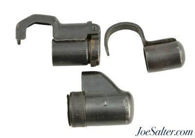 Lot of WWII Mauser 98k Muzzle Covers 3pc - Image 1 of 2