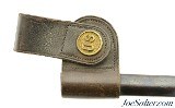 US M1873 Trapdoor Socket Bayonet and Scabbard with Frog - 8 of 10
