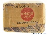 Full & Sealed! WWI Era 38 Long Colt Smokeless Ammo Remington UMC - Image 5 of 6