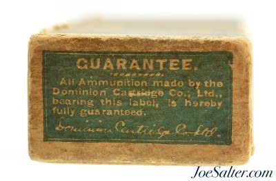 Sealed! Dominion Cartridge Black Powder 32 S&W Ammo Picture Box - Image 3 of 6