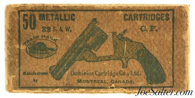 Sealed! Dominion Cartridge Black Powder 32 S&W Ammo Picture Box - Image 1 of 6