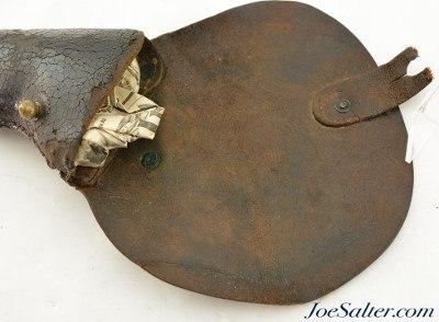 Civil War US M1851 Navy J. Davy & Co. Marked Civil War Era Holster - Image 9 of 10