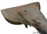 Civil War US M1851 Navy J. Davy & Co. Marked Civil War Era Holster - Image 5 of 10