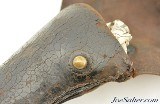 Civil War US M1851 Navy J. Davy & Co. Marked Civil War Era Holster - Image 10 of 10