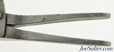 Unmarked Colt Style Iron Straight Leg 36 Caliber 2 Cavity Bullet Mold - Image 3 of 6