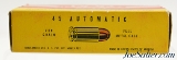 Excellent Immediate Post WWII Winchester 45 Auto Ammo Full Box - 2 of 7