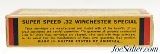 Winchester 32 Win Special Super Speed "1939" Box Soft Point Ammo - Image 2 of 7