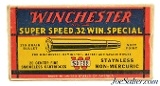 Winchester 32 Win Special Super Speed "1939" Box Soft Point Ammo - Image 6 of 7