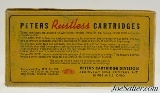 Peters High Velocity 25-35 Ammo Kings Mills Box 117 Grain SP - 6 of 7