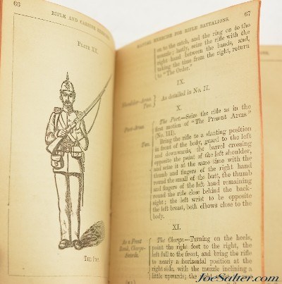 Collection of British Pocket Training Manuals 1795-1897 Infantry Musketry - Image 10 of 10