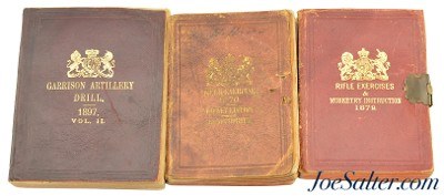Collection of British Pocket Training Manuals 1795-1897 Infantry Musketry - Image 1 of 10