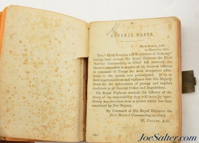 Collection of British Pocket Training Manuals 1795-1897 Infantry Musketry - Image 6 of 10